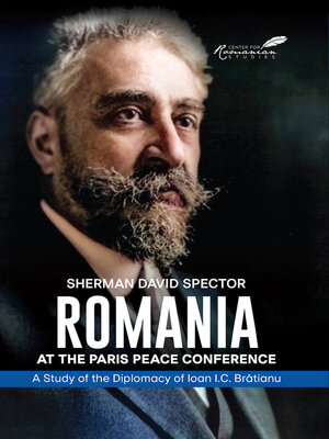 cover image of Romania at the Paris Peace Conference